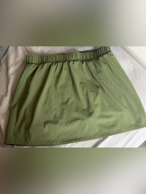 Sincerely Jules Olive Green A-Line Skirt